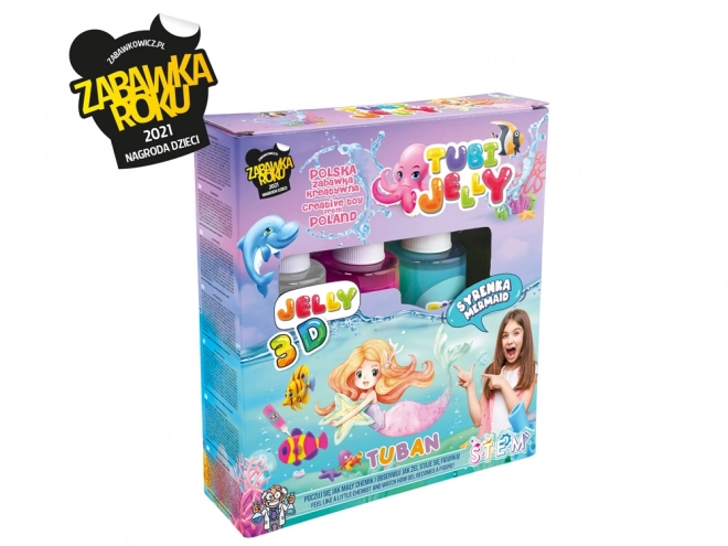 Set Tubi Jelly 3 boje - Sirena