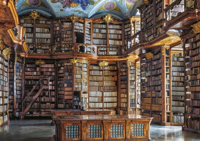 Puzzle Piatnik Knjižnica St. Florian 1000 dijelova