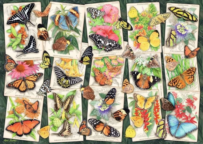 Puzzle RAVENSBURGER Tropski leptiri 1000 dijelova