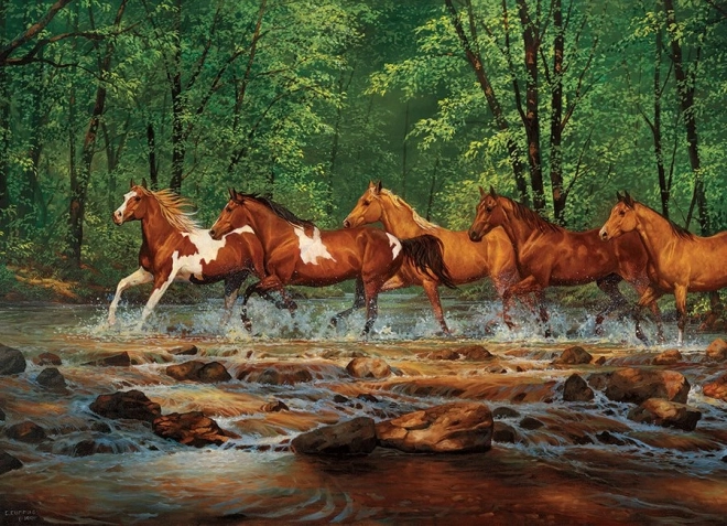 Slagalica Klus u Spring Creeku 1000 dijelova