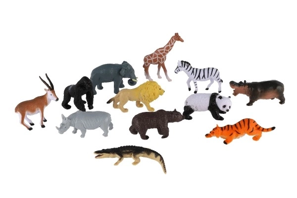 Safari ZOO plastične mini figurice