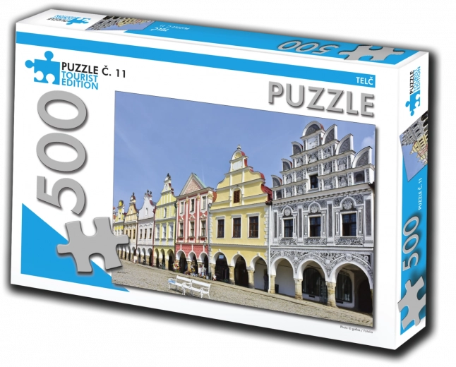 Puzzle Telč turistička edicija 500 dijelova