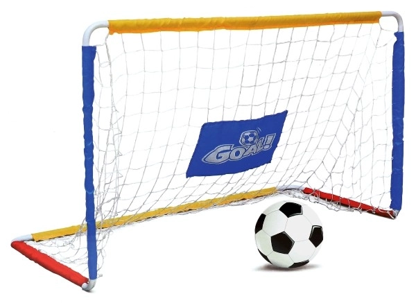 Sklopivi nogometni gol s metalnom mrežom