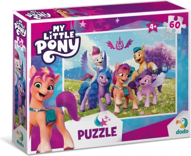 DODO slagalica My Little Pony na čarobnoj livadi 60 dijelova