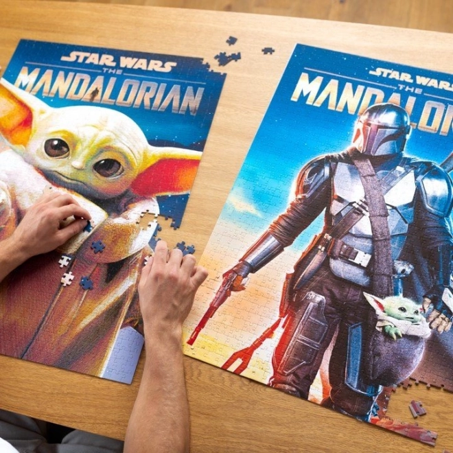 TREFL Puzzle Premium Plus Star Wars: Mandalorian - Grogu 1000 komada