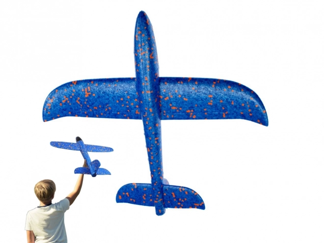 Laki plavi polistirenski zmaj 47 cm