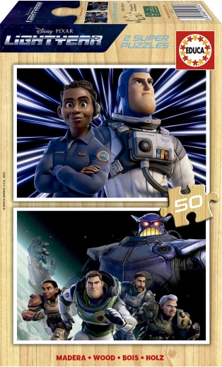 Educa drvene puzzle Lightyear