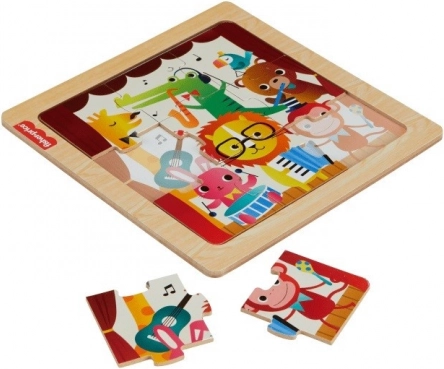 Drvene puzzle Fisher-Price – razni motivi (9 dijelova)
