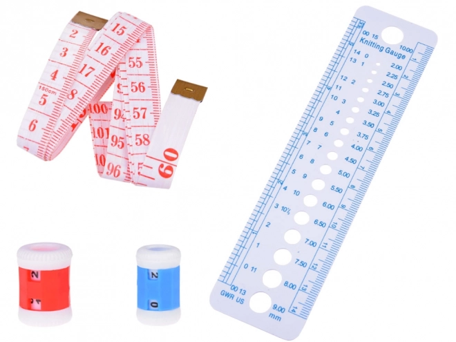 Set za kukičanje s dodacima, 100 komada