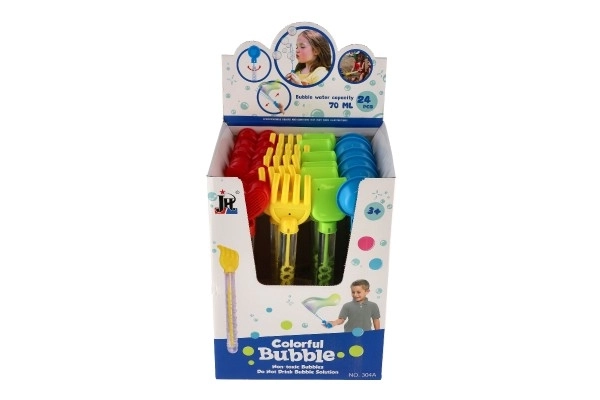 Bubifuk 70ml cijev 28cm s alatima za pijesak plastika 4 vrste