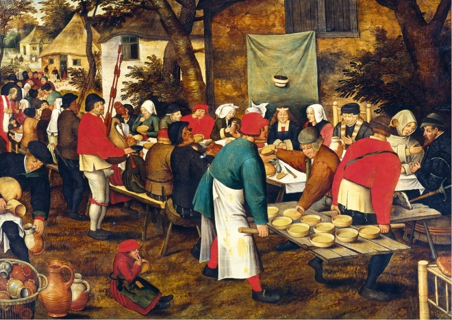 Puzzle Seosko vjenčanje 2000 dijelova