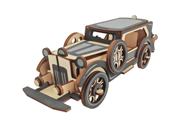 Woodcraft Drvene 3D puzzle Stara limuzina
