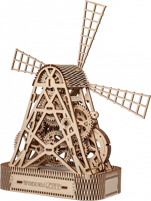 WOODEN CITY 3D puzzle Mlin 222 dijelova