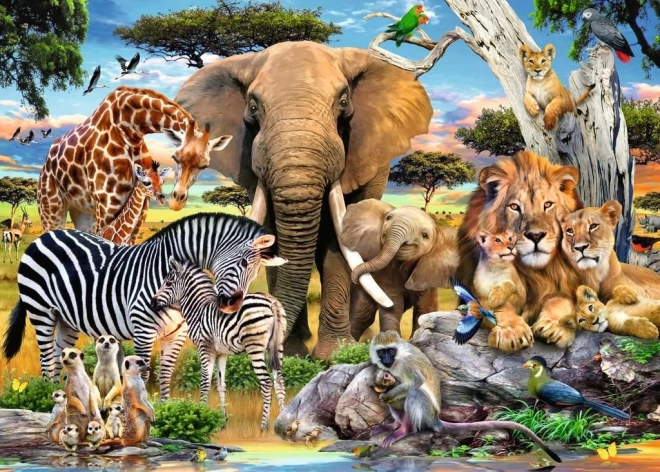 RAVENSBURGER Puzzle Majčinska ljubav XXL 500 dijelova