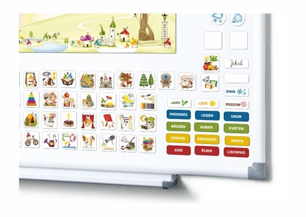 Magnetski kalendar - Vrtić 114 magnetskih komada