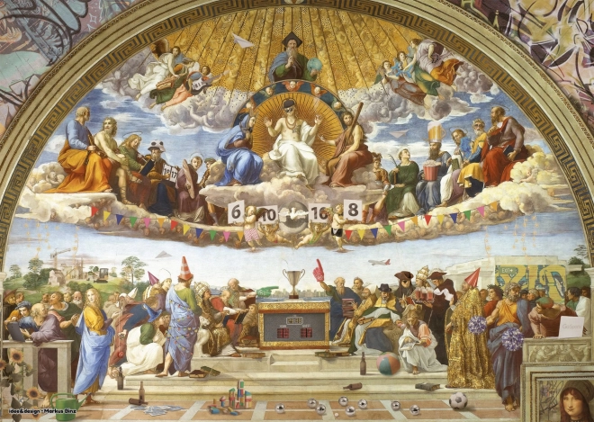 Puzzle Schmidt Art&Fun Rasprava o Sakramentu oltara 1000 dijelova