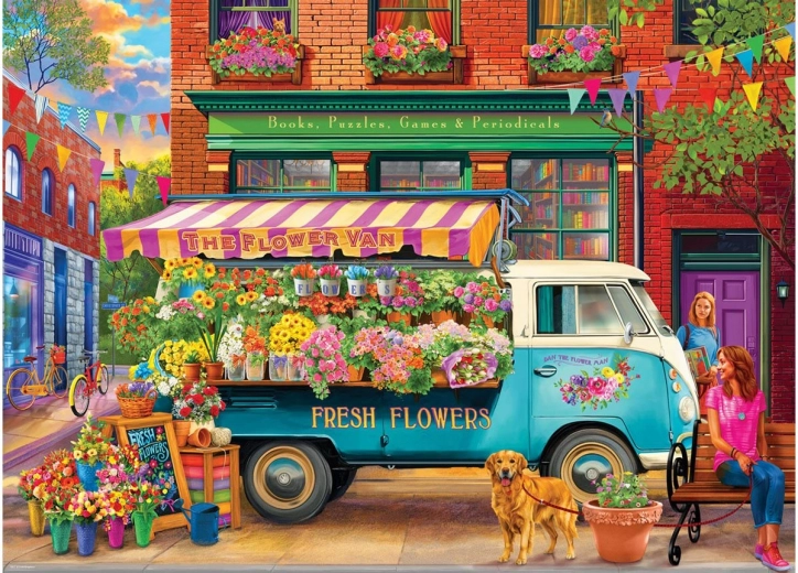 Puzzle EUROGRAPHICS Cvjetni kombi 1000 dijelova