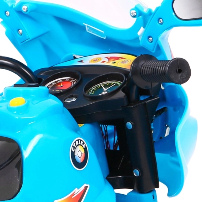 Električni motocikl BJX-088 tricikl + zvukovi + svjetla – Plava