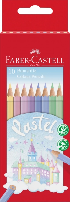 Pastelke Faber-Castell Pastel 10 boja