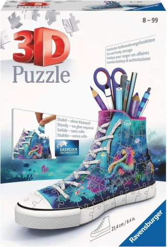 3D puzzle tenisica Čarobna morska vila 112 dijelova RAVENSBURGER