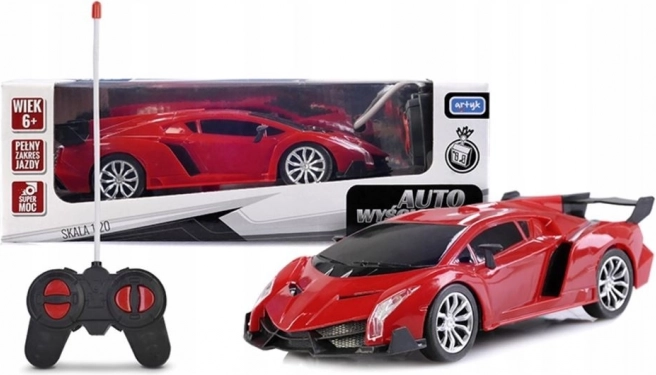 Crveni trkaći auto R/C igračke za dječake