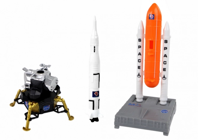 Set svemirskih figura Svemirski brod 8 komada