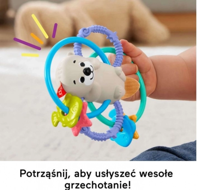 Uvijena zvečka Vidra od Fisher-Price
