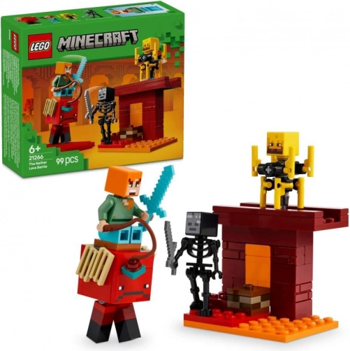 LEGO Minecraft bitka na mostu u Netheru