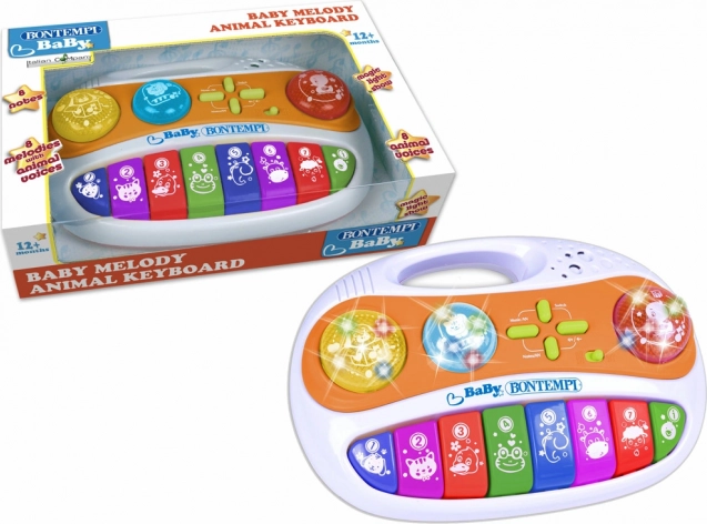 Baby Melody glazbena kutija s 8 tipki