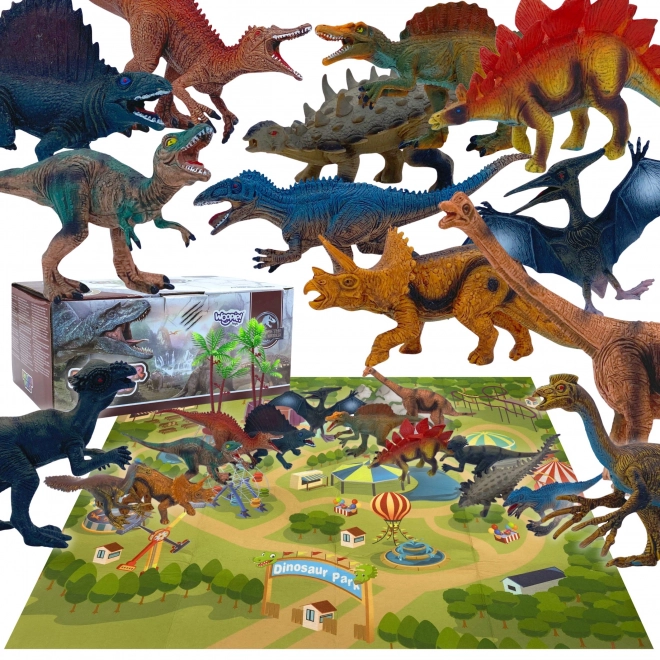 Set dinosaurusa XL s podlogom