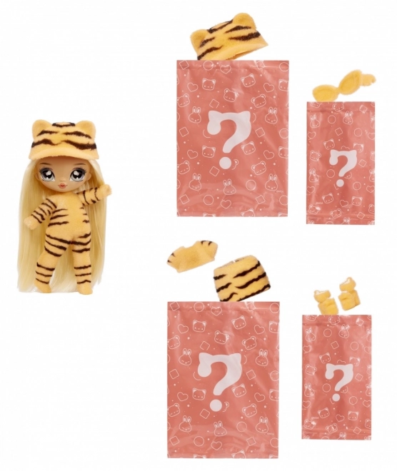 Na! Na! Na! Tiger Girl Lijepo Fuzzy Iznenađenje