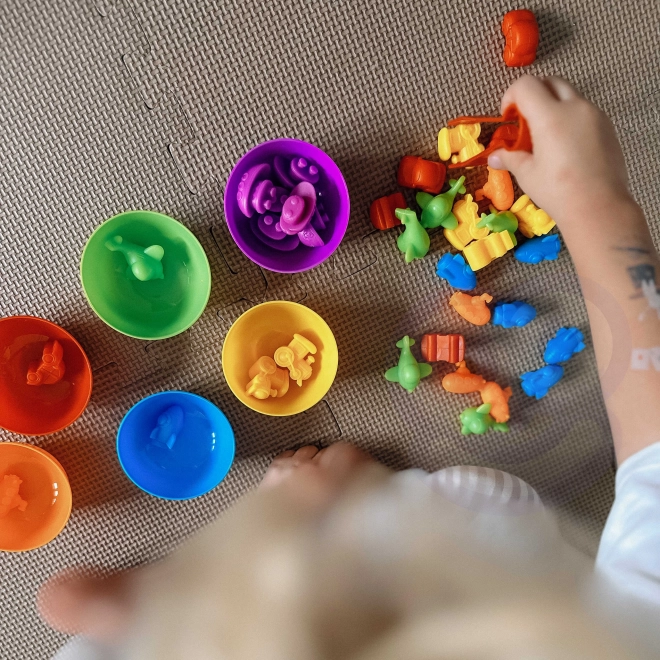 Zvukova montessori igra Nauči se brojati – ZOO životinjice