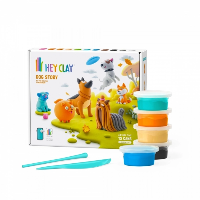 Hey Clay: Priča o psima - set za modeliranje