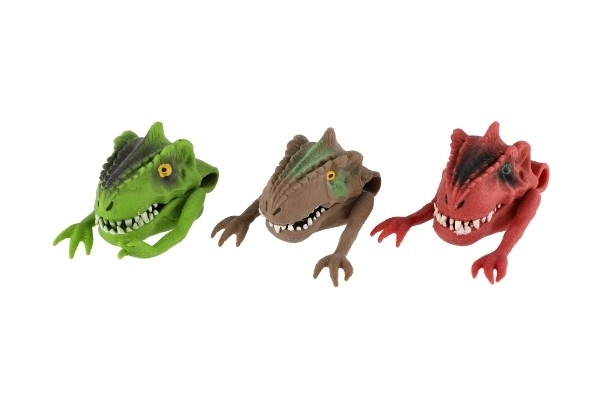Lutka dinosaurus 6x8cm silikon 3 boje