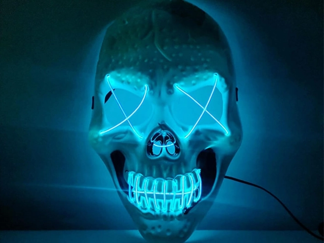 Svjetleća maska za Halloween