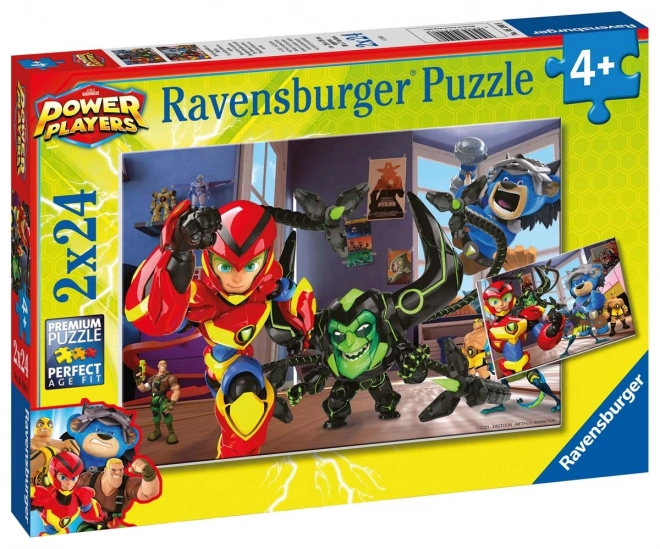 Ravensburger puzzle Junaci u akciji 2x24 dijela