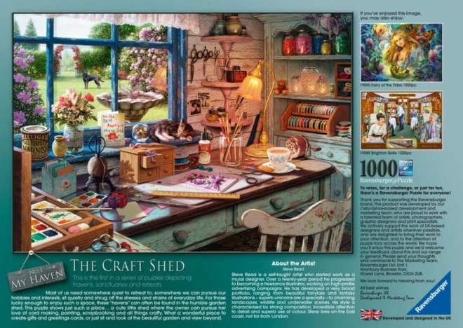 RAVENSBURGER Puzzle Obrtnička radionica 1000 dijelova