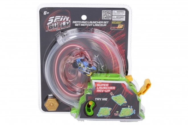 Spin and Build Vrtoglavi izbacivač s dva motocikla