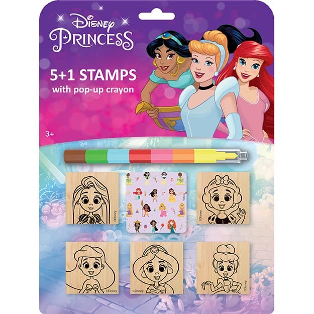 Pečati 5+1 s kredom Disney Princeze