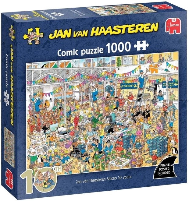 JUMBO puzzle Jan van Haasteren 10. godišnjica 1000 dijelova