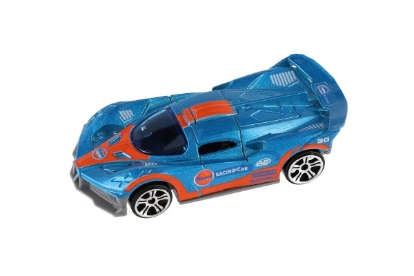 Auto sportski 6 kom metal/plastika 8 cm slobodni hod u kutiji 10,5x27,5x4 cm