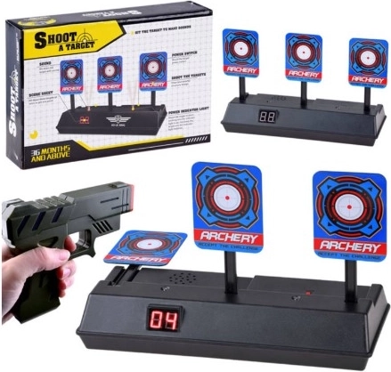 Elektronička meta s tri mjesta