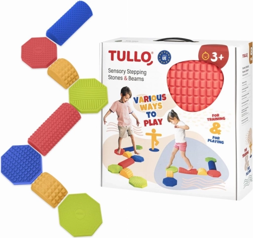 Senzorička balansna staza – kombinirani set 8 dijelova