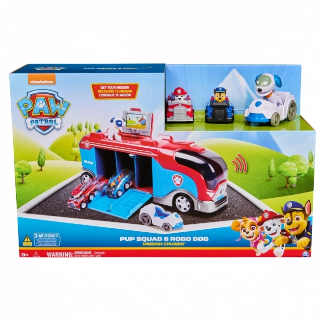 Patrolno vozilo Paw Patrol s autićima
