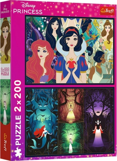 Slagalica 2×200 dijelova Disney PRINCESS – Šarmantne princeze