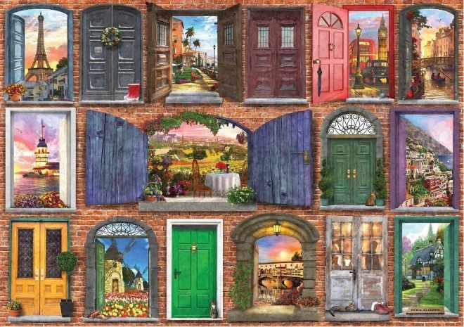Puzzle Vrata Europe 1000 dijelova