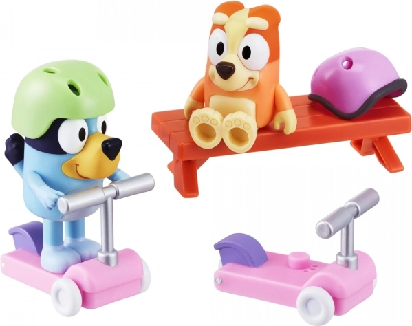 Pokretne figurice Bluey i Bingo