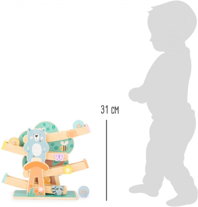 Drvena staza u pastelnim bojama Small Foot