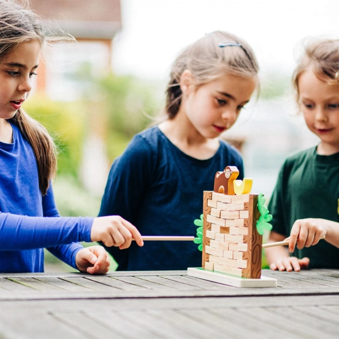 Bigjigs Toys Drvena motoricka igra Džungla u pokretu