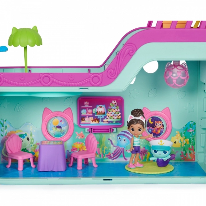 Set figurica Gabi's Cat's House Morske sirene s izletničkim brodom